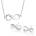 Silenti Jewelry Сребърен комплект "Безкрайност