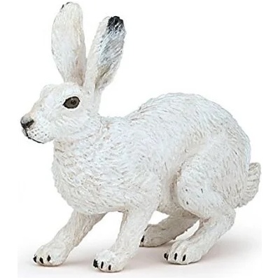 Papo - Фигурка за колекциониране и игра - Бял арктически заек (50226)