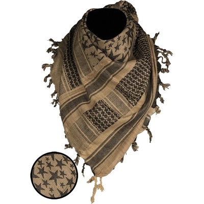 Šatka Shemagh Star Mil-Tec hnedý