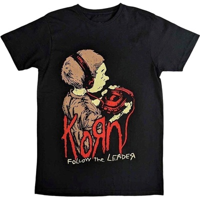 Korn Follow The Leader Back Print Black 2XL Риза (KORNTS20MB05)