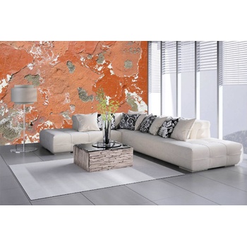 DIMEX ART Самозалепваща се флизелинова фототапета напукана мазилка 375 x 250 см