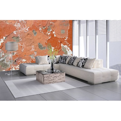 DIMEX ART Самозалепваща се флизелинова фототапета напукана мазилка 375 x 250 см