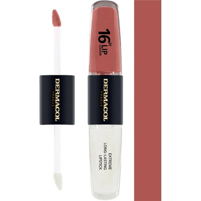Dermacol 16H Lip Colour 2v1 dlouhotrvající barva na rty a lesk 23 2 x 4 ml – Zboží Dáma