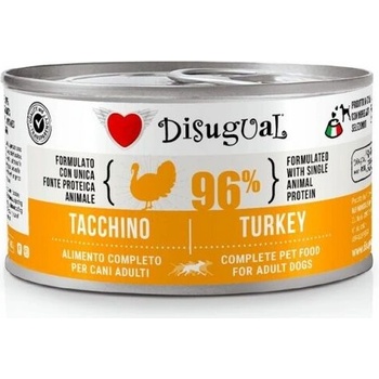 Image 1 of Disigual Консерва куче disugual 96% пуйка един източник на животински протеин, за пораснали кучета от всички породи - ПУЙКА, ПАСТЕТ