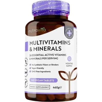 Nutravita Multivitamins | 26 Essential Ingredients [365 Таблетки]