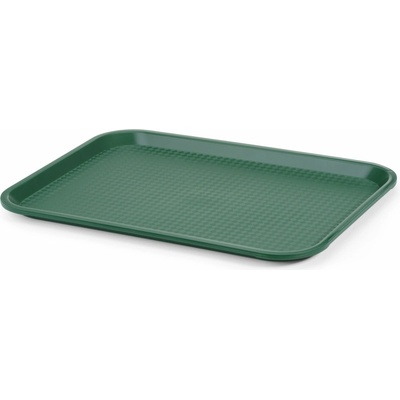HENDI Polypropylénový podnos Fast Food stredný Zelená 305x415xH20mm Zelená 305x415xH20mm