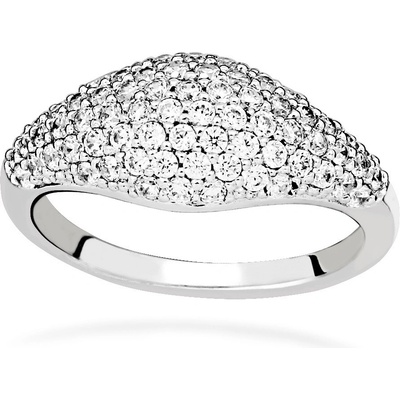 Silver Cat stříbrný prsten s kubickými zirkony Beauty SC641