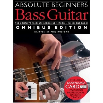 Absolute Beginners: Bass Guitar Omnibus Edition Book/Audio Download