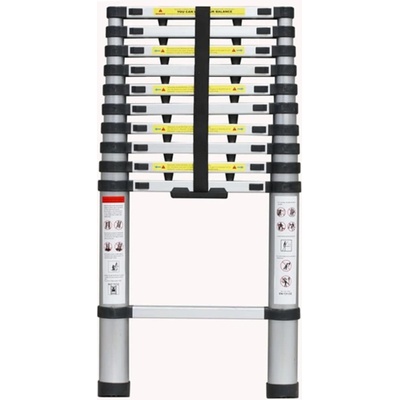 Стълба телескопична, 3.2 м, 150 кг, Al, EN 131-6 (STEP 110H)