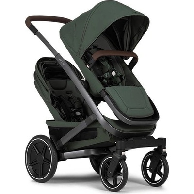 Joolz Geo3 twin komplet Urban green madlo Mid brown carbon 2025