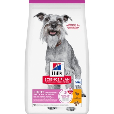Hills Science Plan Mature Adult 7+ Small & Mini Light kuracie 2,5 kg