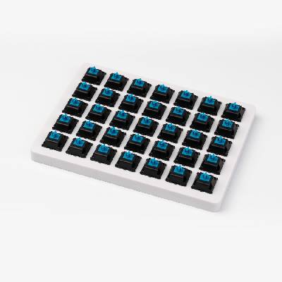 Суичове за механична клавиатура Keychron Cherry MX, Blue, Switch Set 35 броя (KEYCHRON-ACC-Z42)