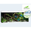 Juwel Rio LED 450 akvarijný set biely 151 x 51 x 66 cm, 450 l