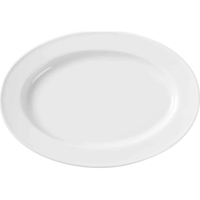 Fine Dine Bianco oválný talíř – 340 x 240 mm