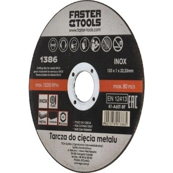 Jipos Řezný kotouč 125 x 1 x 22,2 mm 1386