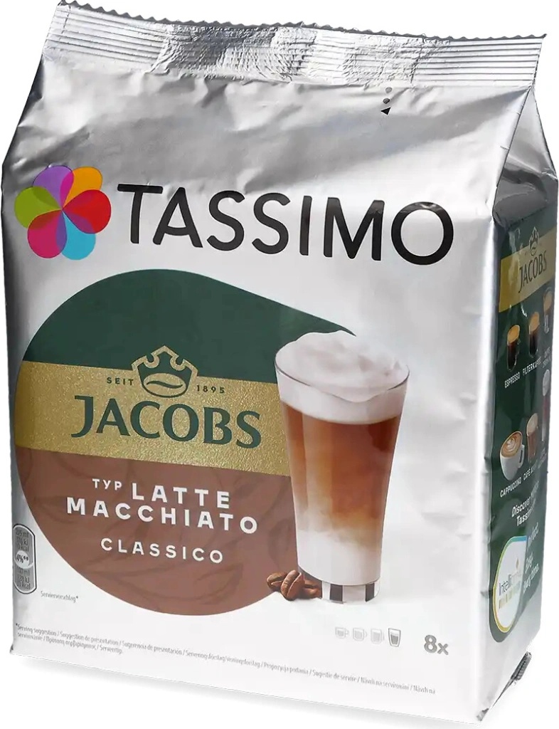 Tassimo Jacobs Latte Macchiato Classico 16 ks od 6,09 € - Main Image