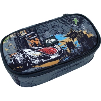 Image 1 of KAOS Овален ученически несесер Kaos Maxi - Wroom (51855)