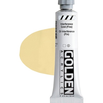 Golden Artist Colors Heavy Body АКРИЛНА боя Interference Gold (Fin) 59 ml 1 бр (0004040-2)