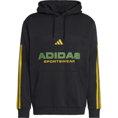 Adidas Суичър Adidas House of Tiro Nations Pack Hoodie Adults - Black/Gold
