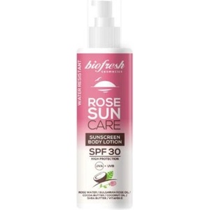 Biofresh Rose Sun Care SPF30 - Слънцезащитен лосион за тяло с розово масло 200мл