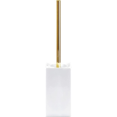 DECOR WALTHER Четка за тоалетна Porzellan квадратна златисто-бяла (0805252)