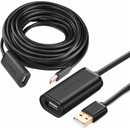 Ugreen 10321 USB 2.0 Active Extension, with Chipset, 10m, černý