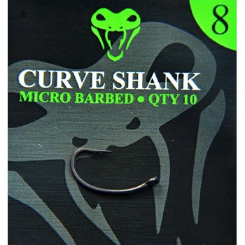Viper tackle CURVE SHANK vel.8 10 ks