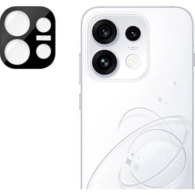 Techsuit Стъклен протектор за камера за Oppo Reno16 Pro - Full Camera Glass - Techsuit - Черен