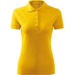 MALFINI Malfini pique polo free f10 / Дамска поло тениска - жълта xl (f100416)