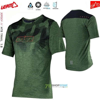 Leatt MTB Trail 1.0 spinach