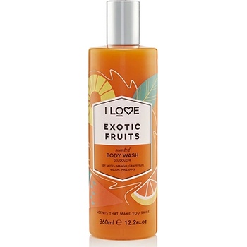 I Love Cosmetics Exotic Fruits душ гел за жени 360 мл