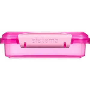 Sistema Кутия за тост Sistema Lunch Sandwich 450 мл, розова
