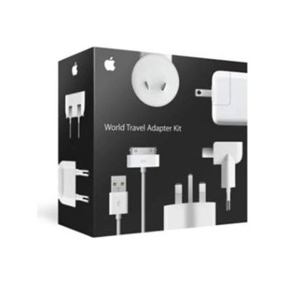 Apple World Travel Lightning Kit - комплект захранване и кабели за iPhone, iPad и iPod (всички поколения)