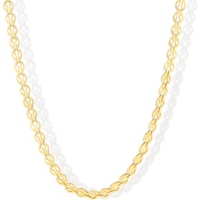 Lillian Vassago Zlatý originální článkový náhrdelník LLV06-GN130