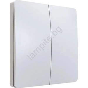 GREENLUX Бял кинетичен безжичен ключ 2p ip67 (gxls752)
