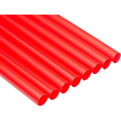 Trinkhalme Jumbo červené PP 250 x 8 mm 150 ks
