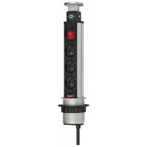 brennenstuhl 3-socket plugboard with power switch Brennenstuhl (2 m)