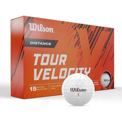 Wilson Tour Velocity Distance golfové míče 15 ks