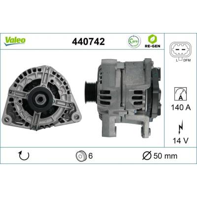 Alternátor VALEO 440742