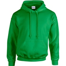 Gildan Unisex mikina s kapucňou G18500 Irish Green