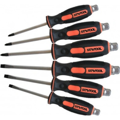 STAVTOOL Sada šroubováků úderových PL,PH 6 dílů