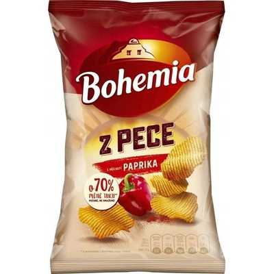Bohemia chips z pece paprika 100 g
