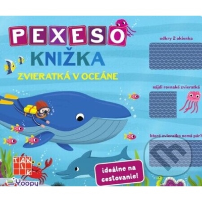 Pexeso knižka Zvieratká v oceáne neuvedený autor