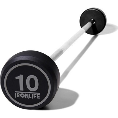 IRONLIFE Set rovných bicepsových činek 10-45 kg