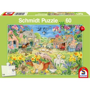 Schmidt Spiele - Puzzle My little farm 60 - 40 - 99 piese