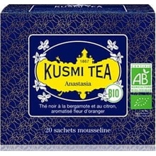 Kusmi Tea Anastasia Bio organický čierny čaj 20 vrecúšok