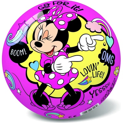 Made Míč Disney Minnie růžový fialový