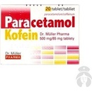 Paracetamol/Kofein Dr.Müller Pharma 500 mg/65 mg tablety tbl.20 x 500 mg/65 mg