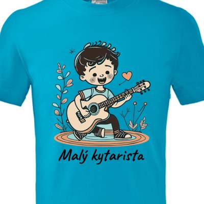 Triko pro malého kytaristu dětské