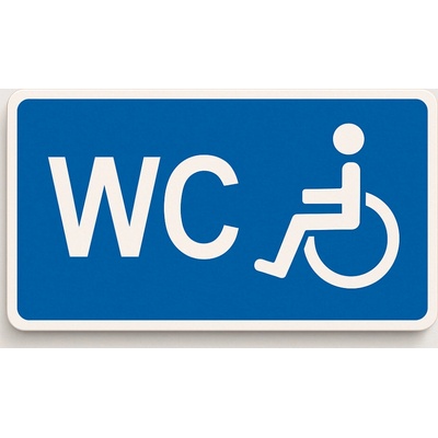Traiva s.r.o WC pro invalidy Verze: Plast 190 x 90 mm tl. 0.5 mm - Kód: 03225